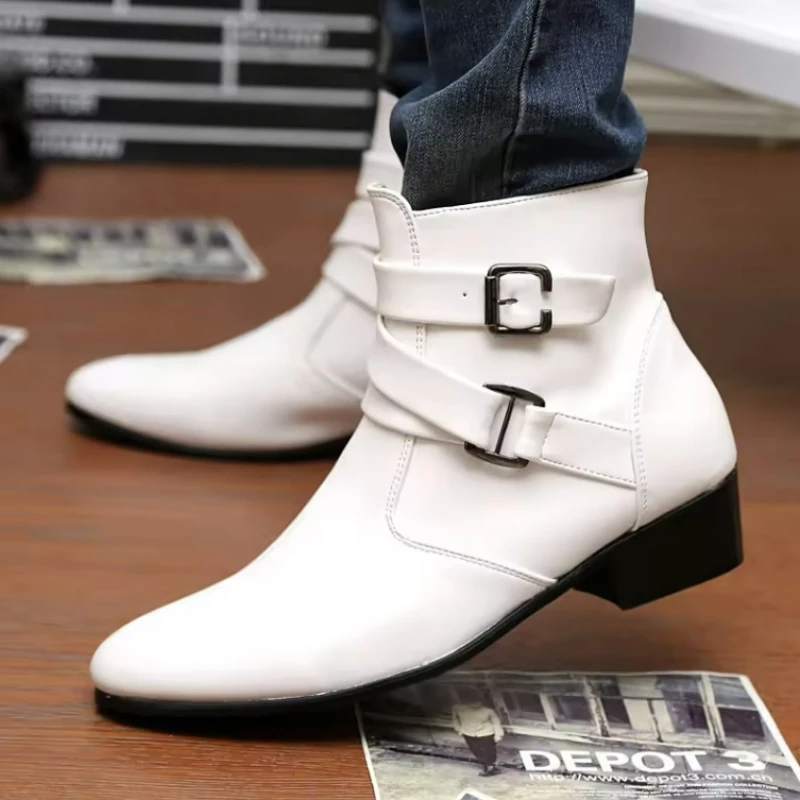 Chelsea Boots Suede - New Men's Boots Leather Chelsea Boots