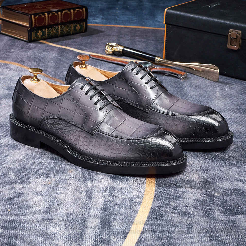 Men's Leather Shoes British St - Men Shoes Formal avaliação e preço