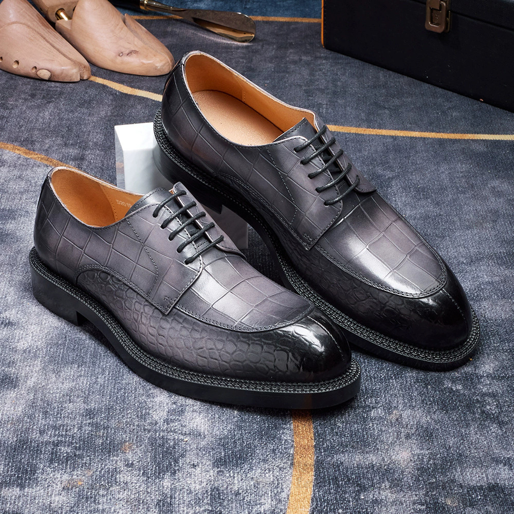Men's Leather Shoes British St - Men Shoes Formal avaliação e preço