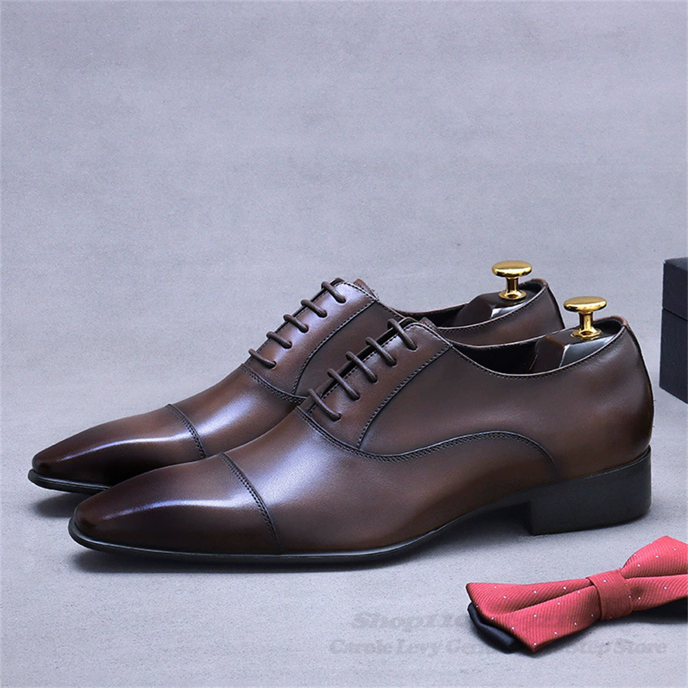 Men Oxford Leather Shoes New B - Men Shoes Formal avaliação e preço
