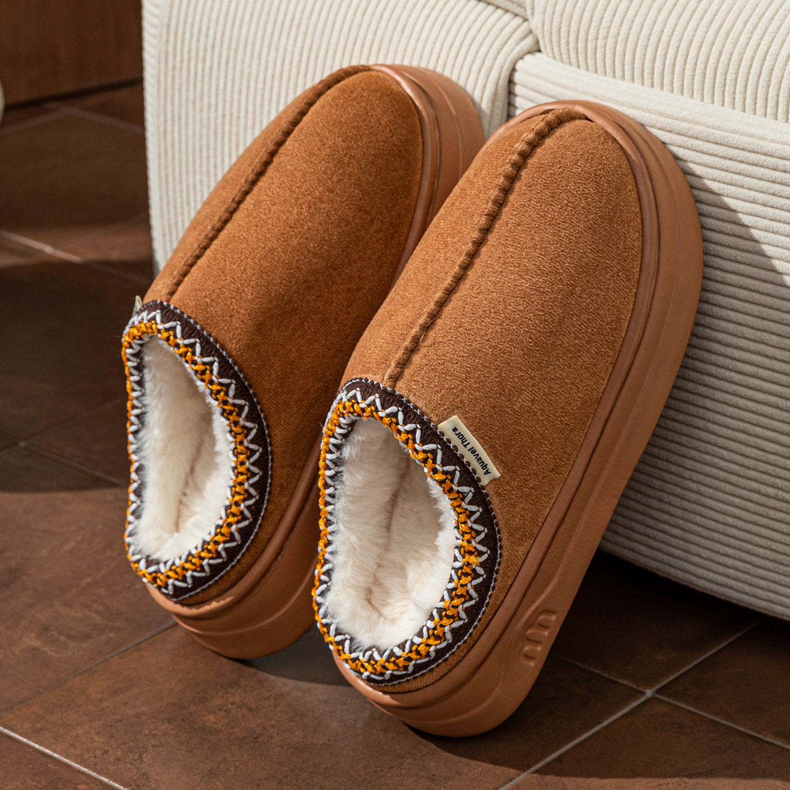 Winter Women's Slippers Boots  - Men Shoes Boots avaliação e preço