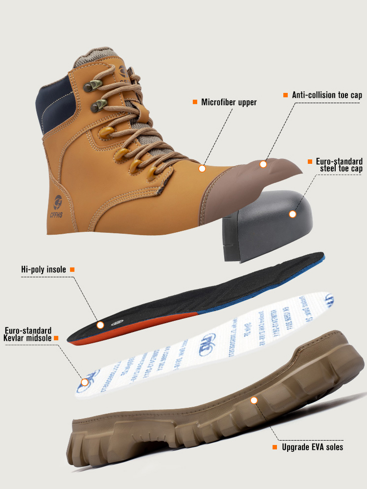 2026 New Work Safety Boots Ste - Work Boot Steel Toe avaliação e preço