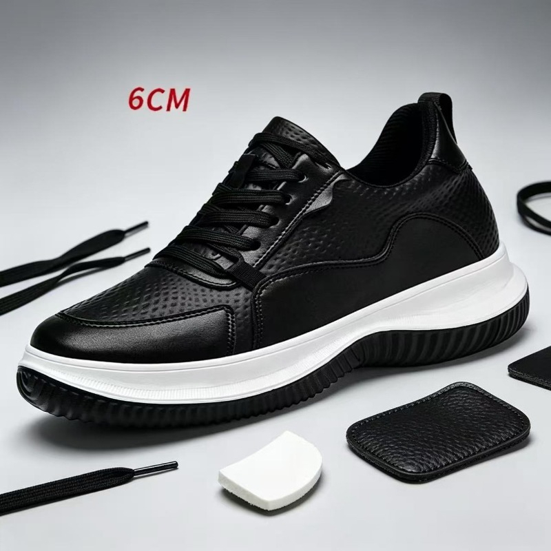White Cow Leather Elevator Sne - Men Shoes Formal avaliação e preço