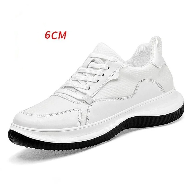 White Cow Leather Elevator Sne - Men Shoes Formal avaliação e preço