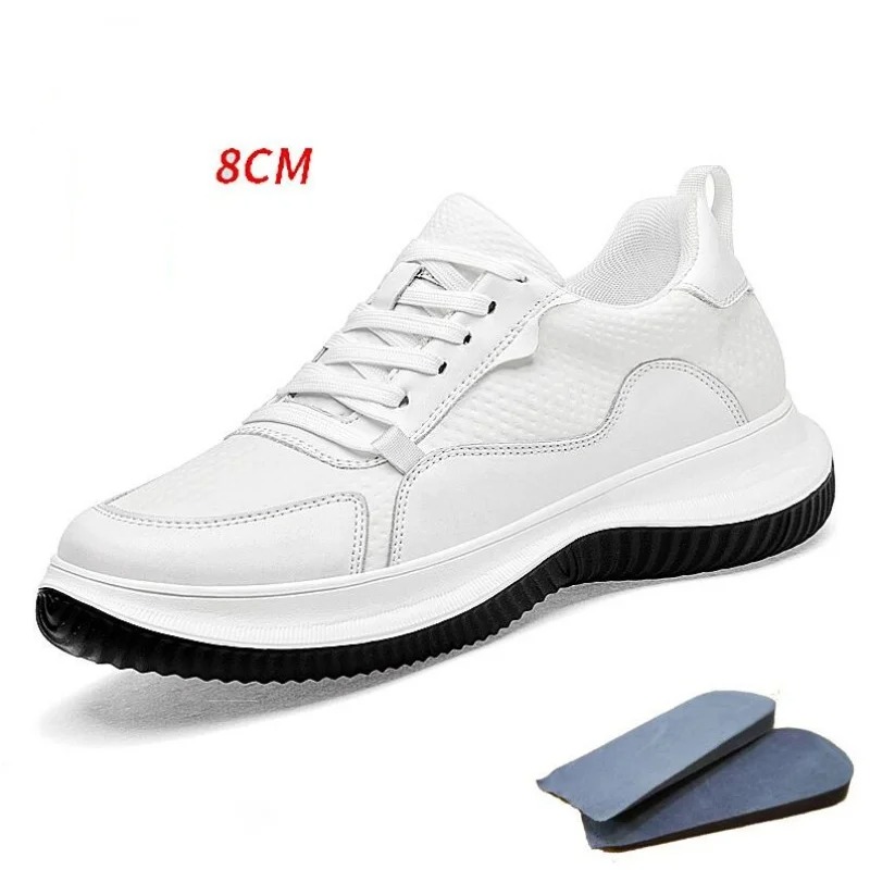 White Cow Leather Elevator Sne - Men Shoes Formal avaliação e preço