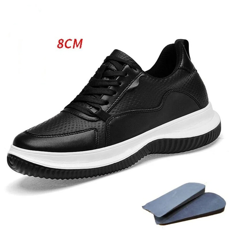 White Cow Leather Elevator Sne - Men Shoes Formal avaliação e preço