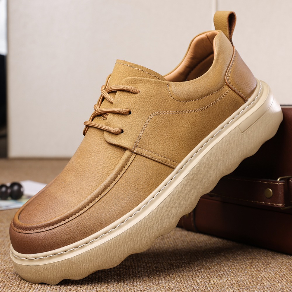 2026 New Men Mixed Color Loaft - Men'S Shoes Yellow And Black avaliação e preço