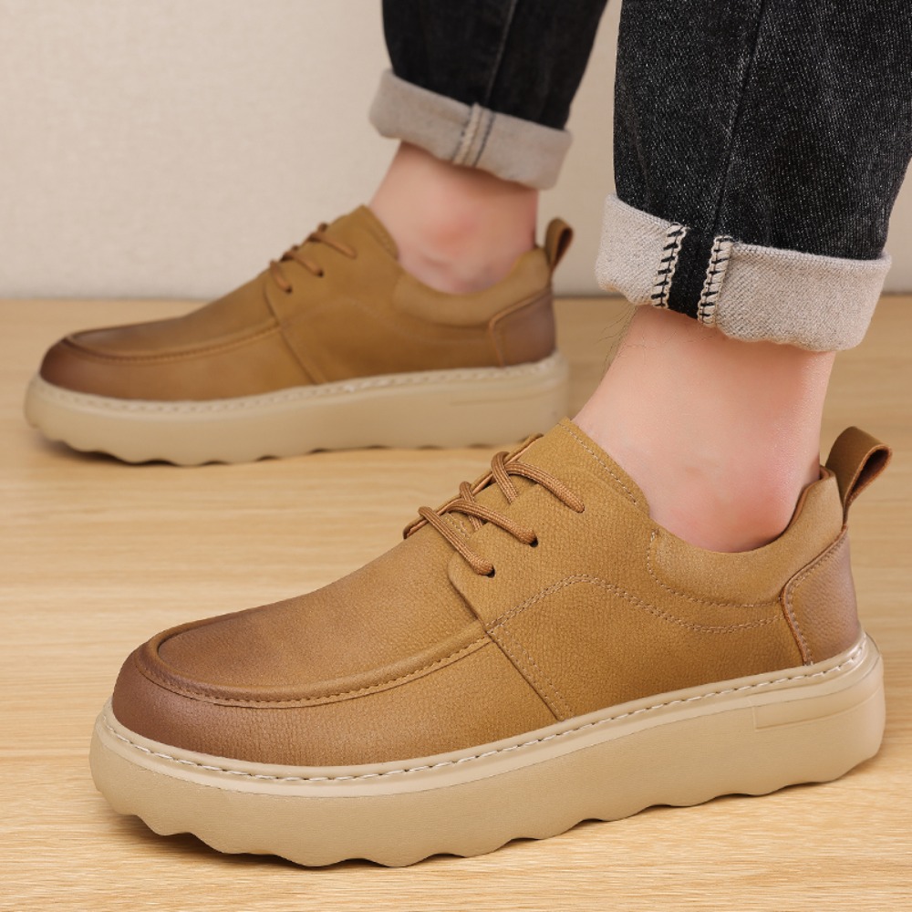 2026 New Men Mixed Color Loaft - Men'S Shoes Yellow And Black avaliação e preço
