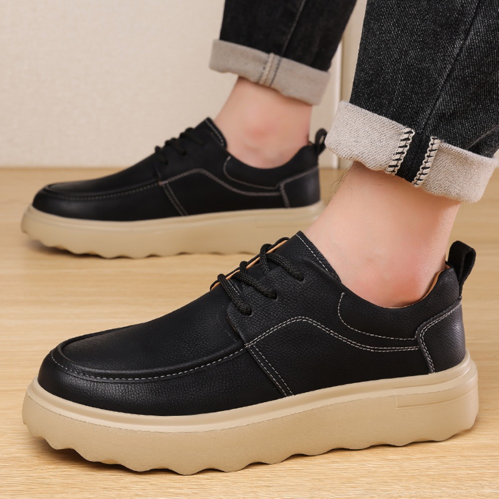2026 New Men Mixed Color Loaft - Men'S Shoes Yellow And Black avaliação e preço