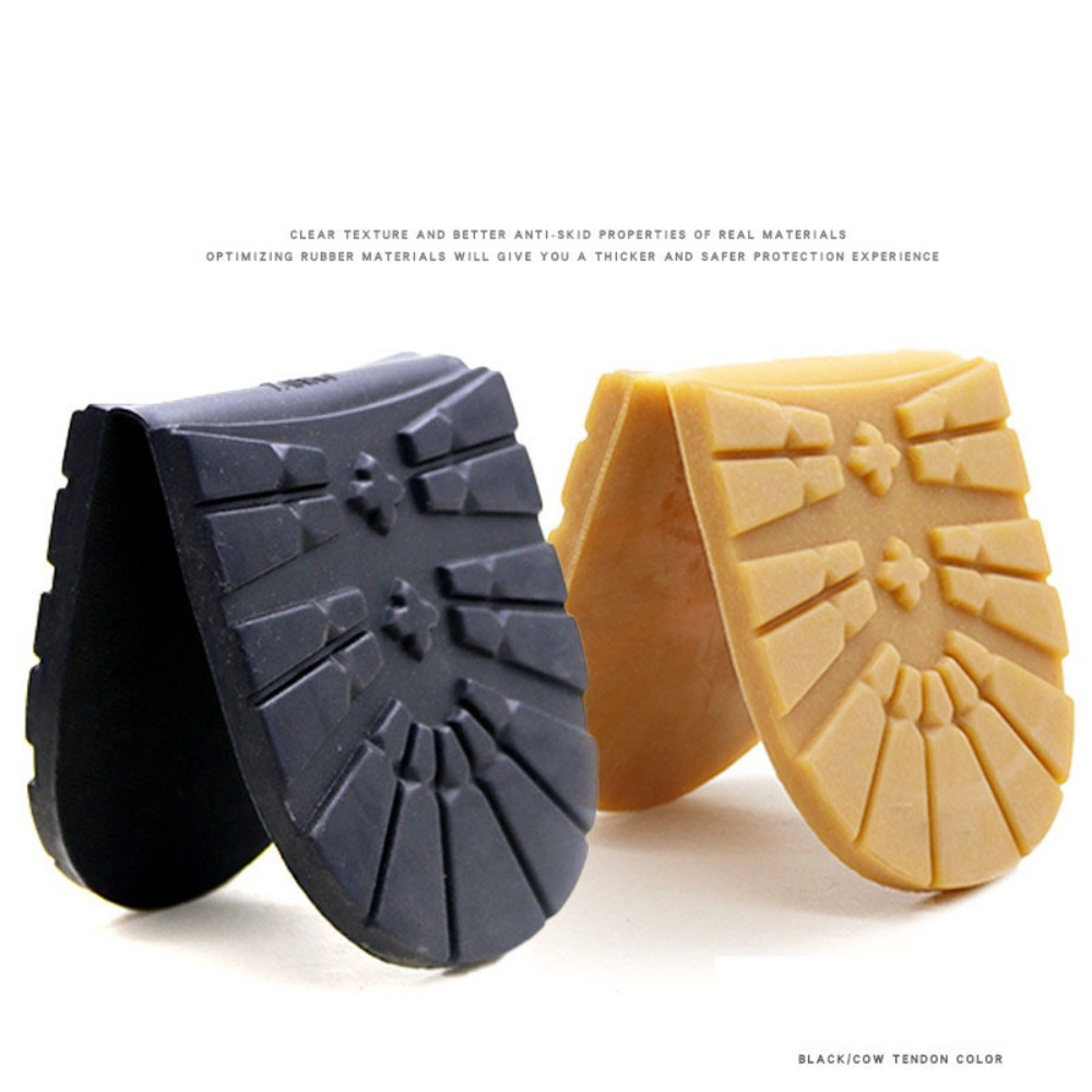Thicken Rubber Shoe Soles for  - Men'S Shoes Yellow And Black avaliação e preço