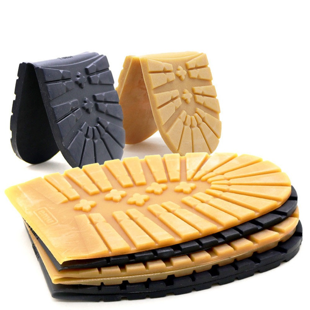 Thicken Rubber Shoe Soles for  - Men'S Shoes Yellow And Black avaliação e preço