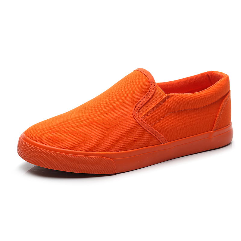 FUQIAO New Canvas Driving Shoe - Men'S Shoes Yellow And Black avaliação e preço