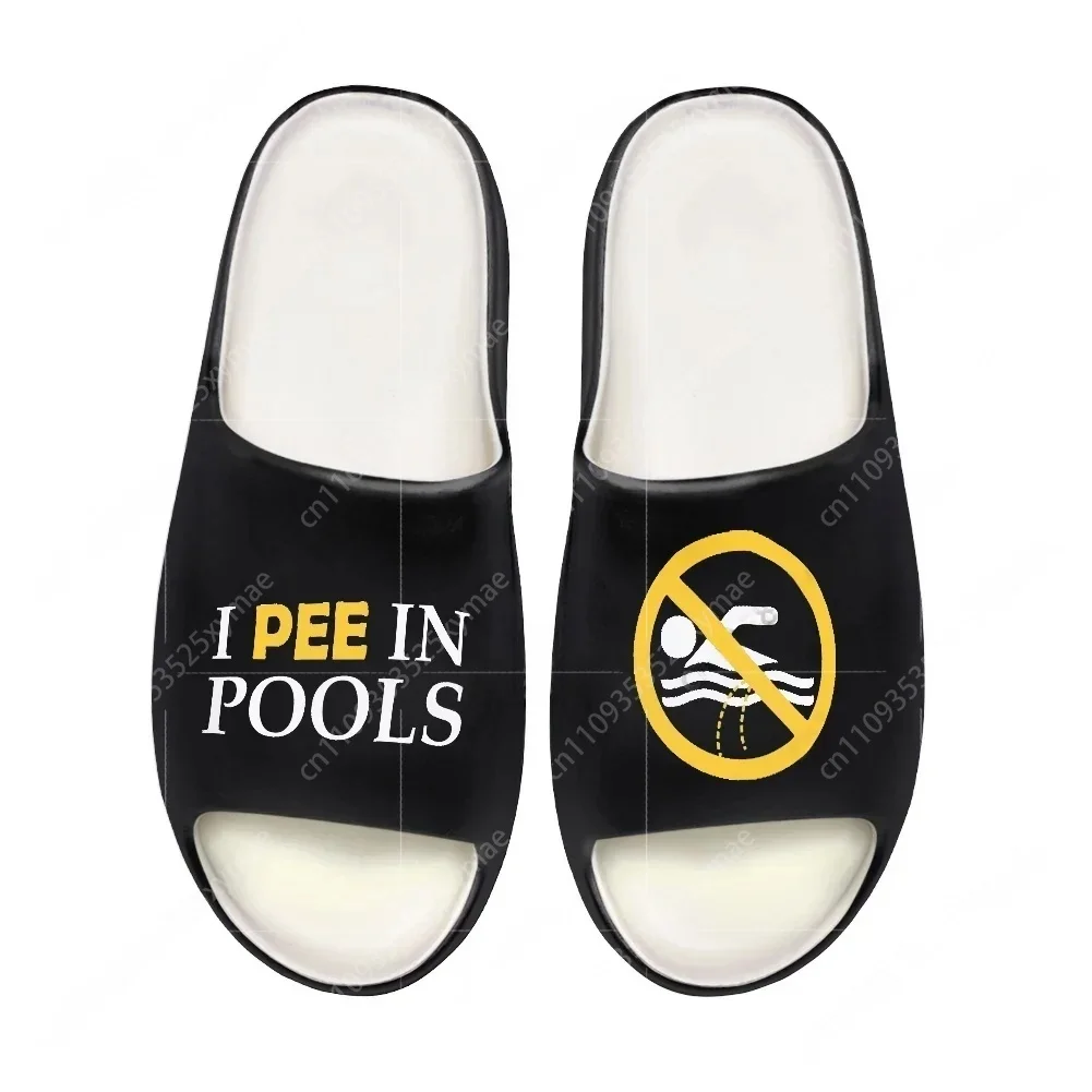 I Pee in Pools Soft Sole Sllip - Men Shoes Office avaliação e preço