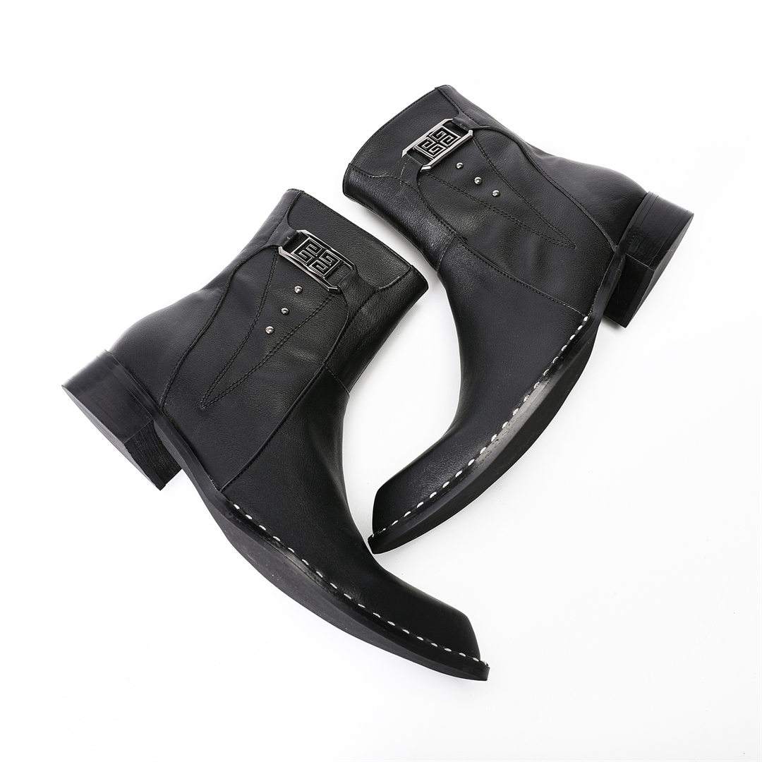 fashion black pointed toe men  - Men Shoes Formal avaliação e preço