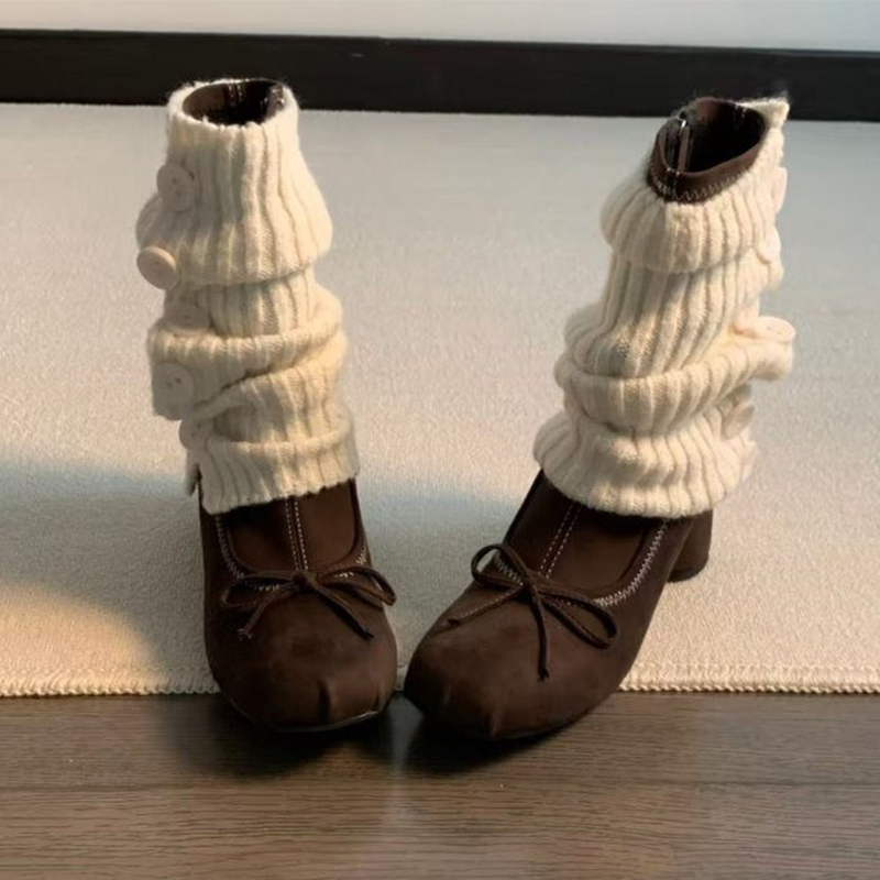 Bow High Heels Women Boots New - Chelsea Boots Suede avaliação e preço