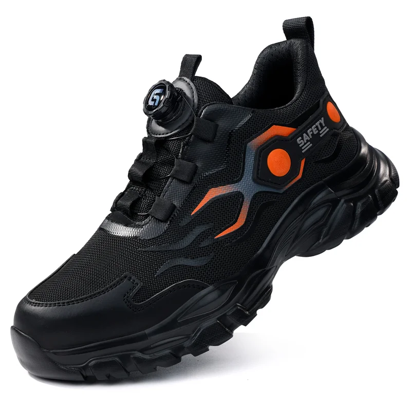 Men  Steel Toe Work Shoes Fash - Work Boot Steel Toe avaliação e preço