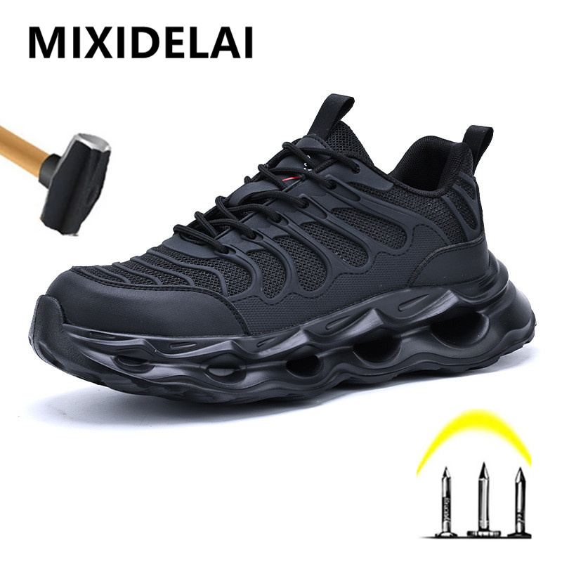 Fashion Sneakers Safety Shoes  - Work Boot Steel Toe avaliação e preço