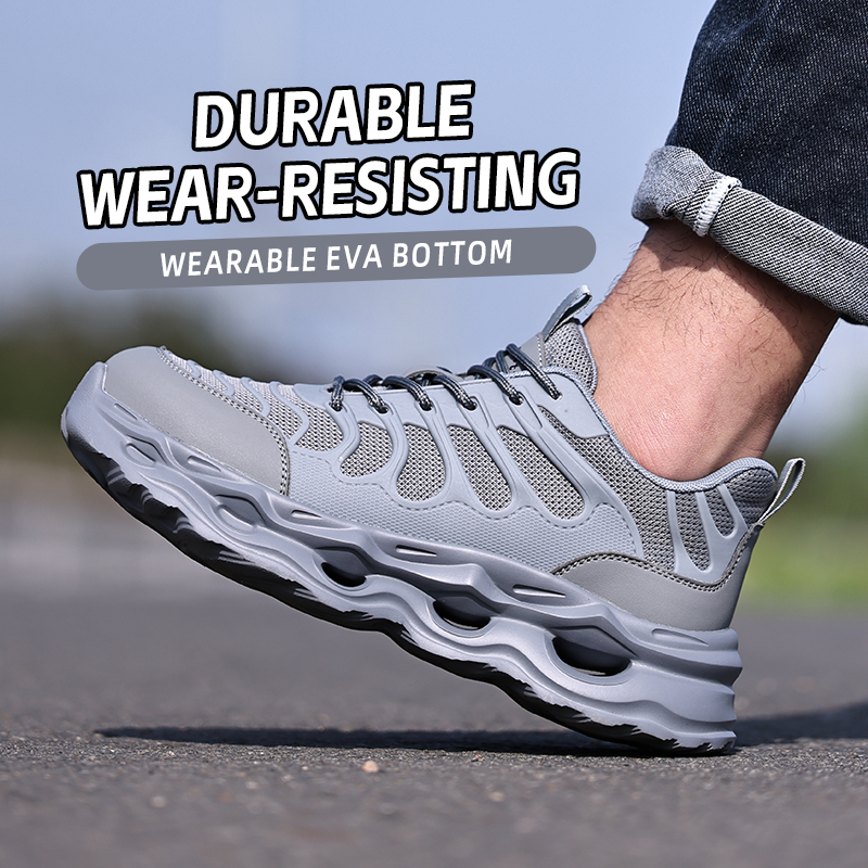 Fashion Sneakers Safety Shoes  - Work Boot Steel Toe avaliação e preço
