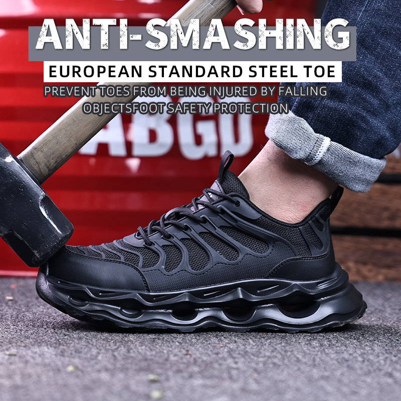 Fashion Sneakers Safety Shoes  - Work Boot Steel Toe avaliação e preço