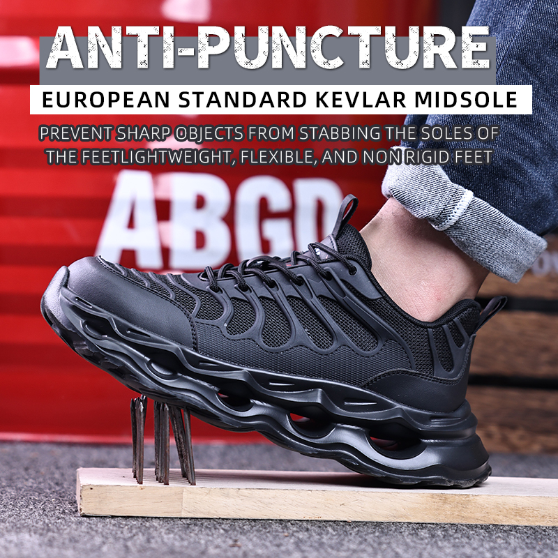 Fashion Sneakers Safety Shoes  - Work Boot Steel Toe avaliação e preço
