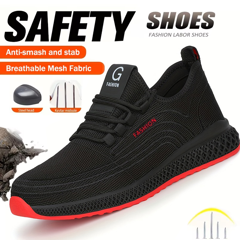 Anti-Smash Puncture-Proof Inde - Work Boot Steel Toe avaliação e preço