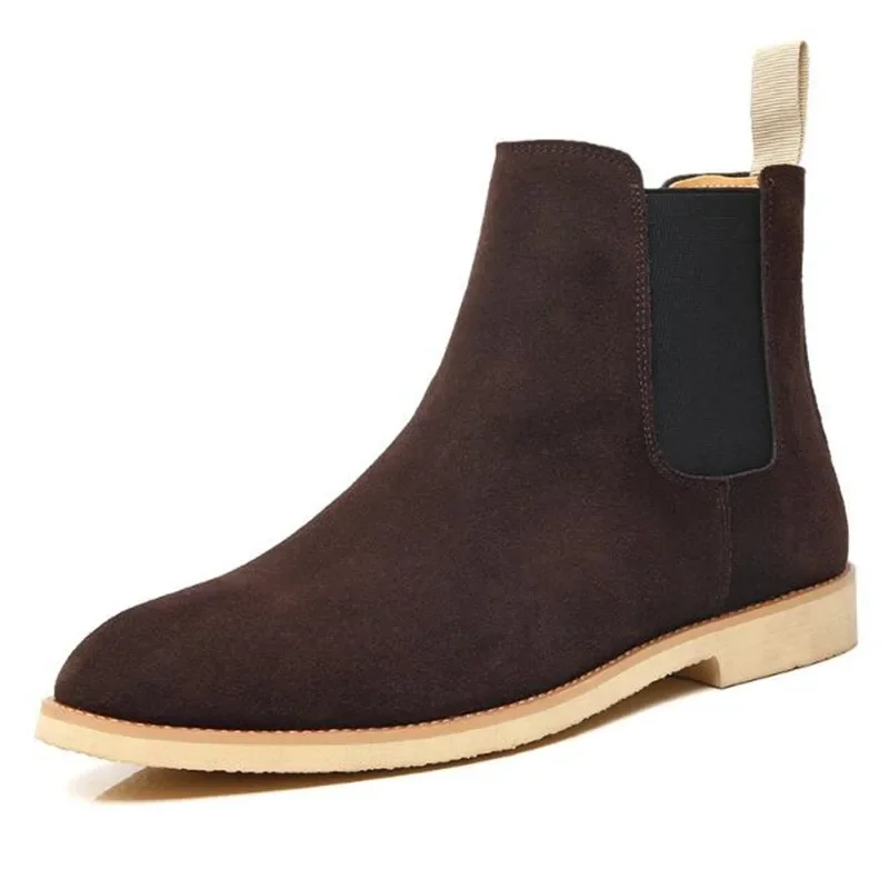 NEW Fashion Designer Chelsea B - Chelsea Boots Suede avaliação e preço
