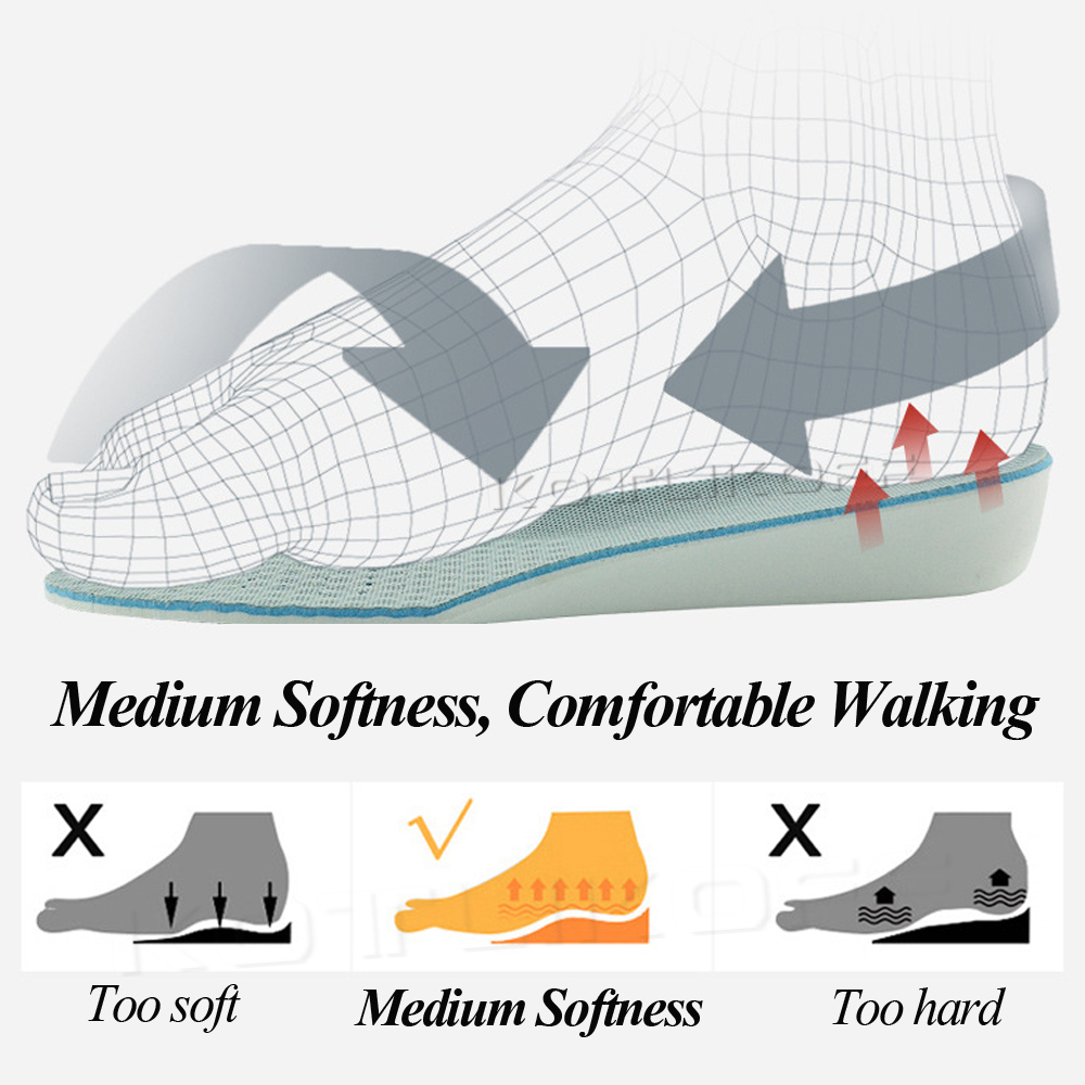 1 Pair For women Men Invisible - Men'S Shoes That Make You Taller avaliação e preço