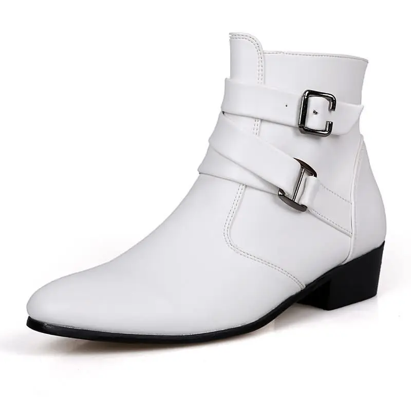 New Men's Boots Leather Chelse - Chelsea Boots Suede avaliação e preço