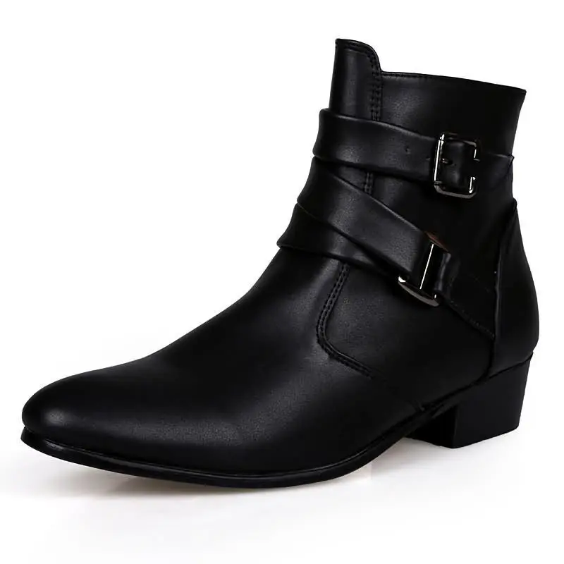 New Men's Boots Leather Chelse - Chelsea Boots Suede avaliação e preço