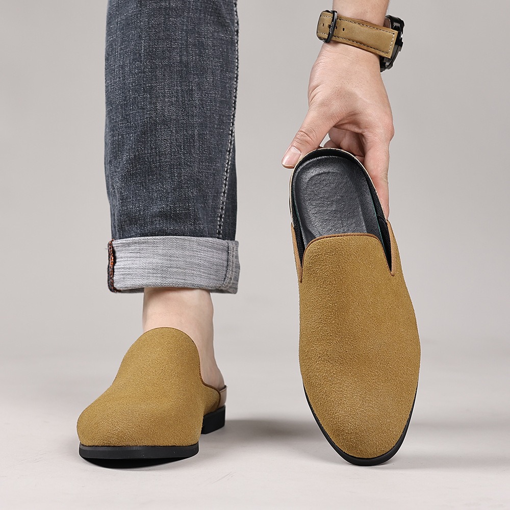 suede mules for man loafers fo - Men Shoes Formal avaliação e preço
