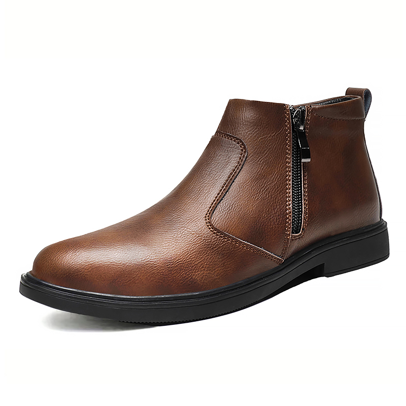 Autumn and Winter New High-Top - Chelsea Boots Suede avaliação e preço