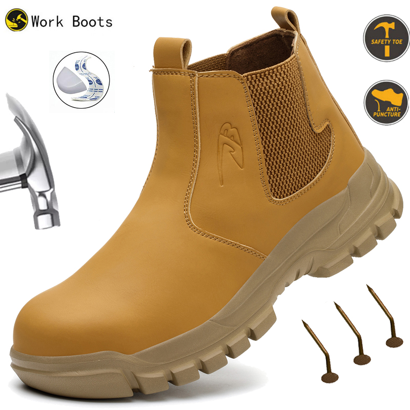Waterproof Men's Safety Work B - Work Boot Steel Toe avaliação e preço