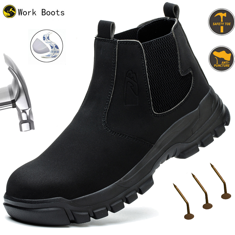 Waterproof Men's Safety Work B - Work Boot Steel Toe avaliação e preço
