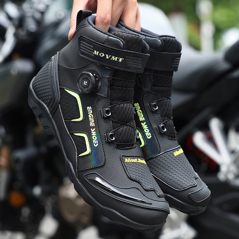 Motorbike Shoes Motocross Stre - Men Shoes Boots avaliação e preço