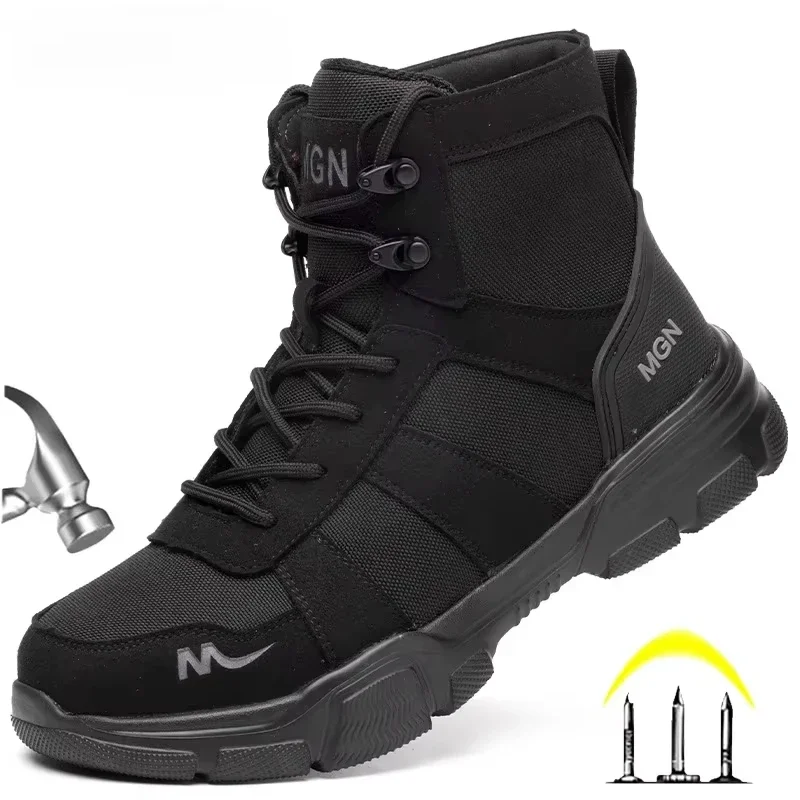 Work Boots Indestructible Men' - Work Boot Steel Toe avaliação e preço