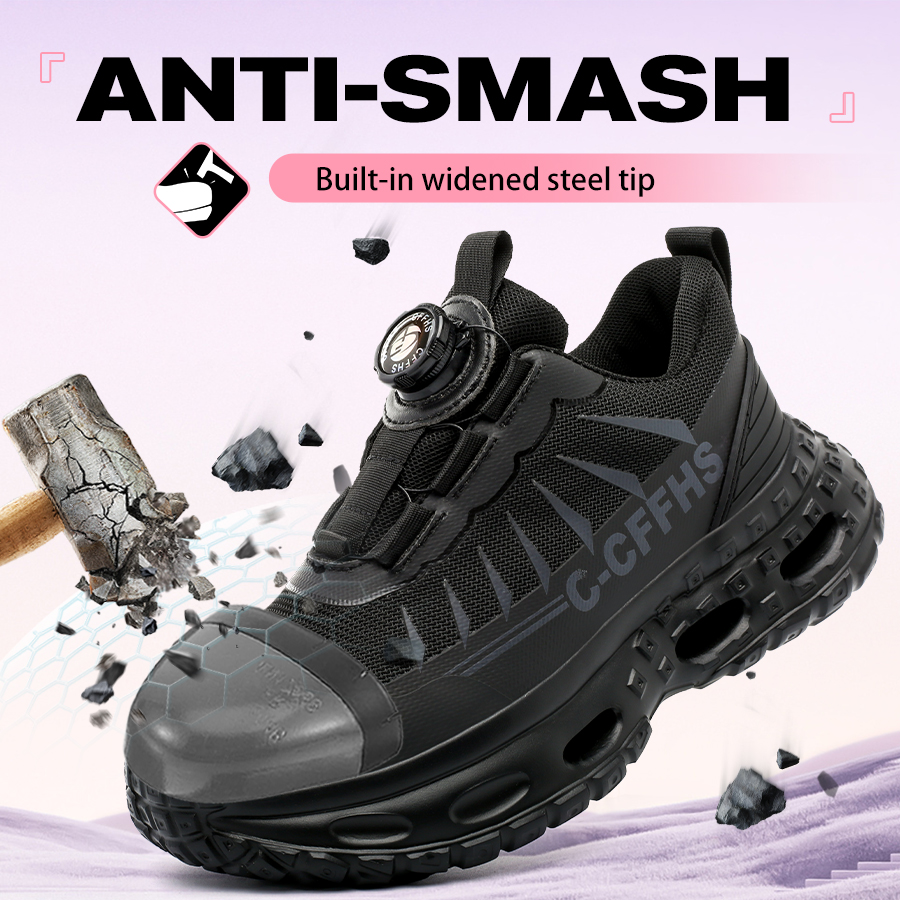 Rotating button Women Safety S - Work Boot Steel Toe avaliação e preço
