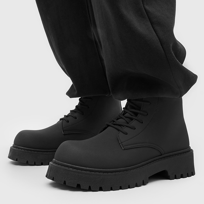 100%Genuine Leather Mens Boots - Chelsea Boots Suede avaliação e preço