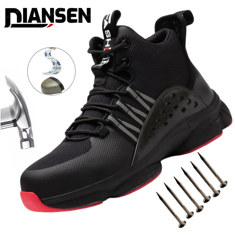 Mesh Lightweight Safety Shoes  - Work Boot Steel Toe avaliação e preço