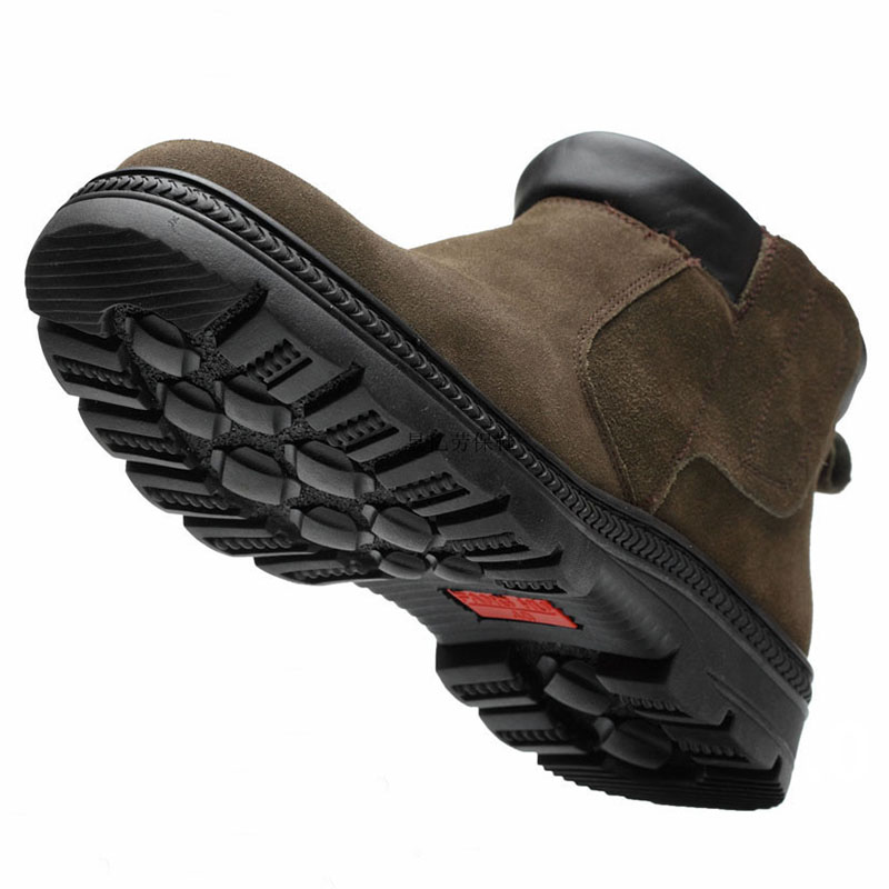 men casual safety boots cow su - Chelsea Boots Suede avaliação e preço