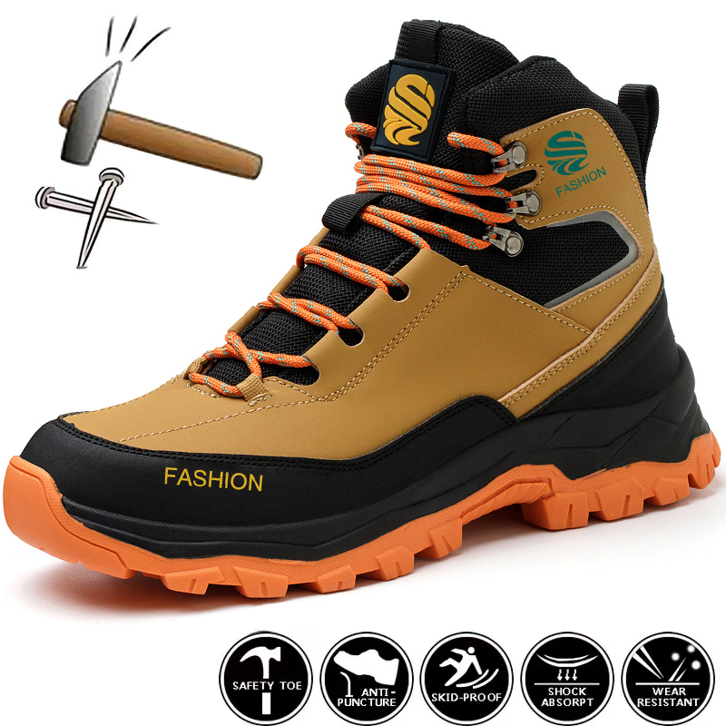 Steel Toe Safety Shoes Work Bo - Work Boot Steel Toe avaliação e preço