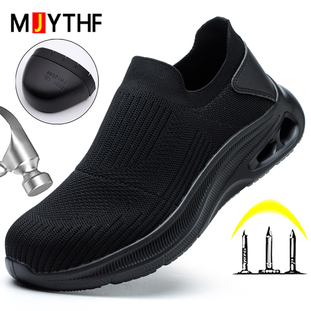 2026 Breathable Mens Work Safe - Work Boot Steel Toe avaliação e preço