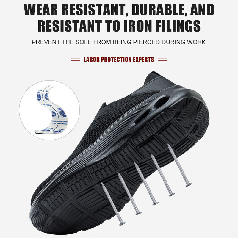 2026 Breathable Mens Work Safe - Work Boot Steel Toe avaliação e preço