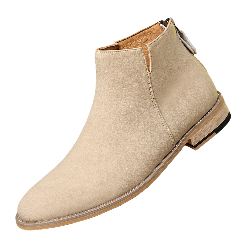 Spring Autumn High-Top Leather - Men Shoes Formal avaliação e preço