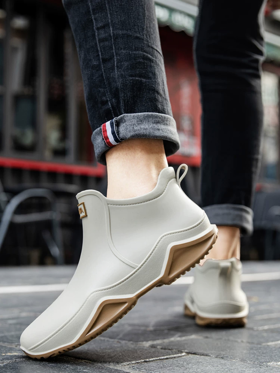 Fashion Couple's Outdoor Rain  - Men Shoes Office avaliação e preço