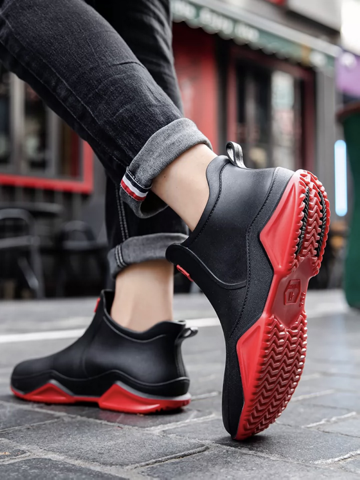 Fashion Couple's Outdoor Rain  - Men Shoes Office avaliação e preço