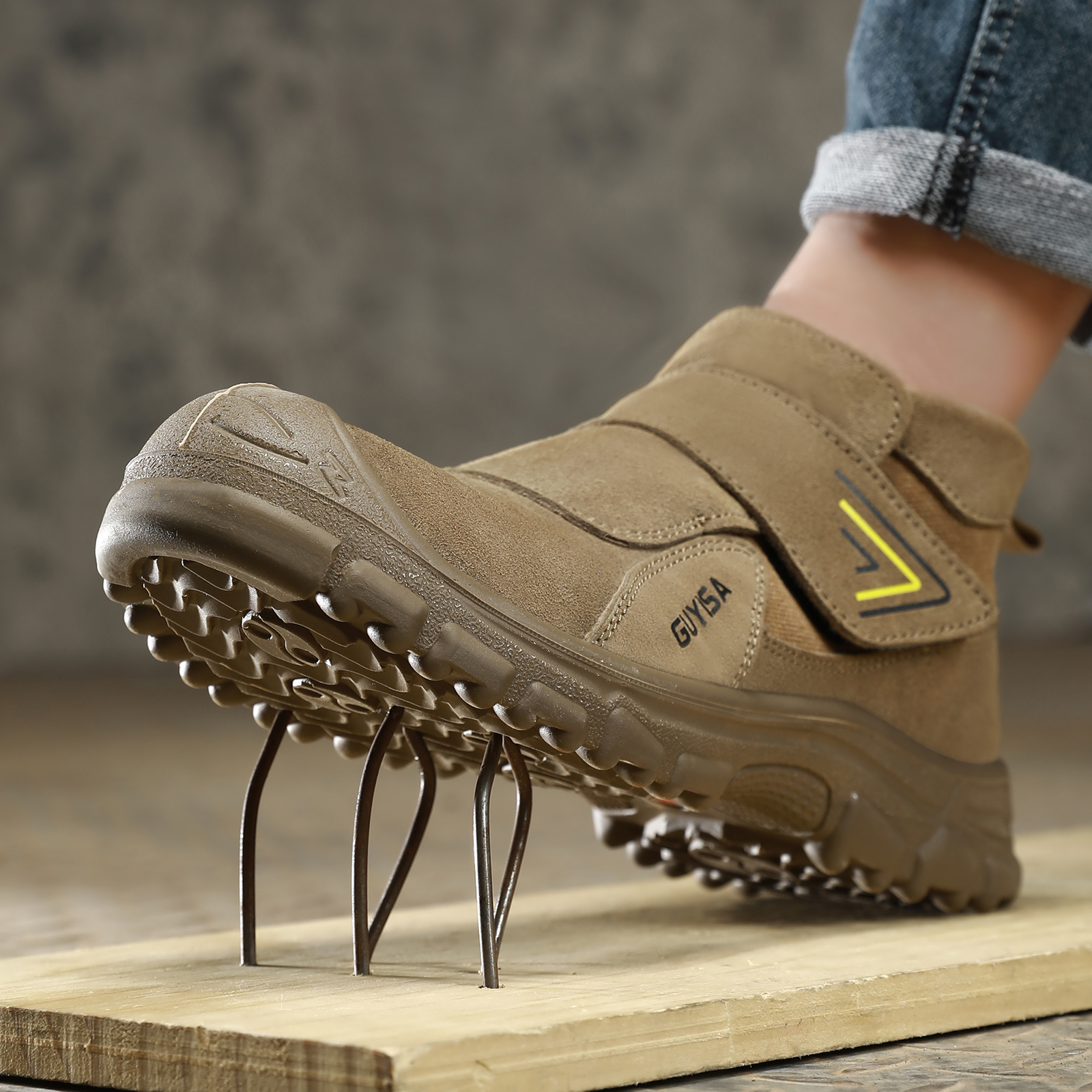 Work shoes for men, anti-shatt - Men Shoes Models avaliação e preço