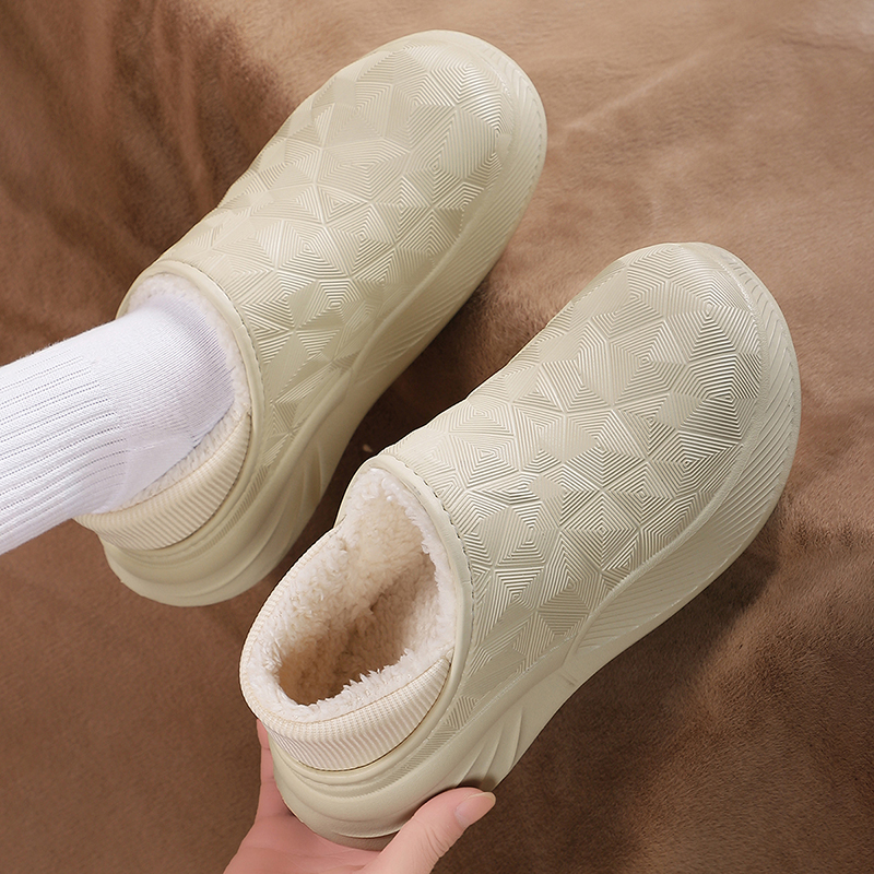 Waterproof Cotton Slippers for - Men Shoes Models avaliação e preço