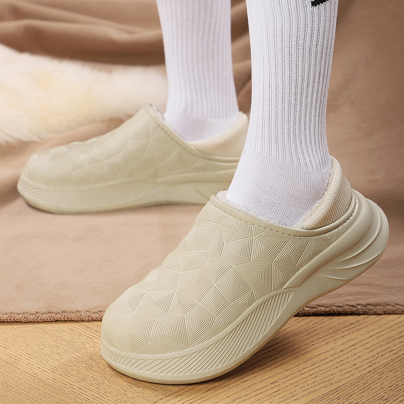 Waterproof Cotton Slippers for - Men Shoes Models avaliação e preço