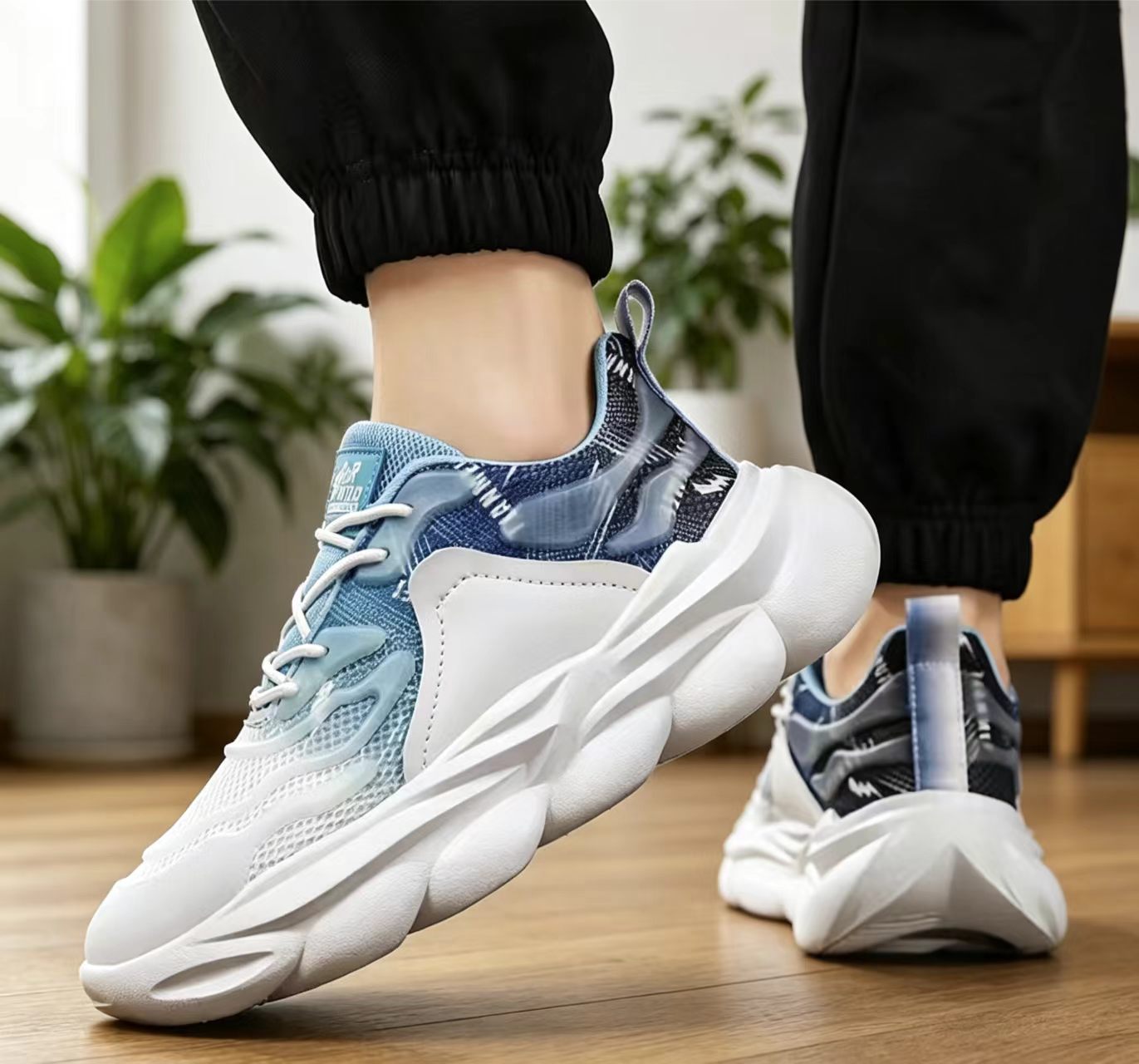 Men's Thick-soled Dad Shoes Wi - Men'S Shoes That Make You Taller avaliação e preço