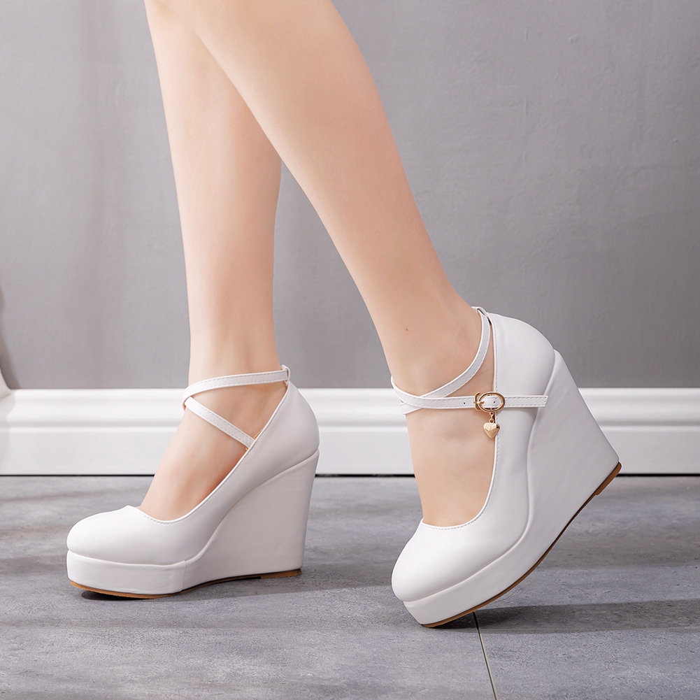 Women's Platform Wedges High H - Men Shoes Formal avaliação e preço